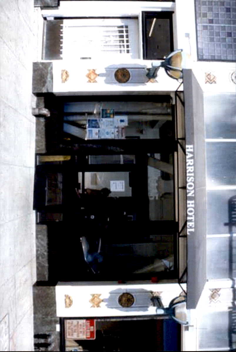 After Hotel Harrison Entrance from street